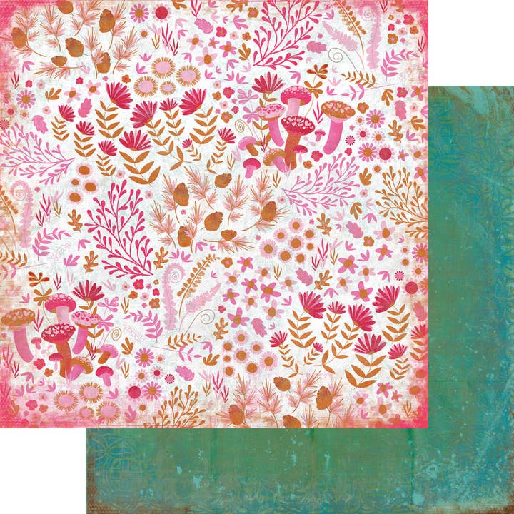Frugtkage & Tinsel Paper - Woodland Floral for engroshandel hos Fancy Pants Designs