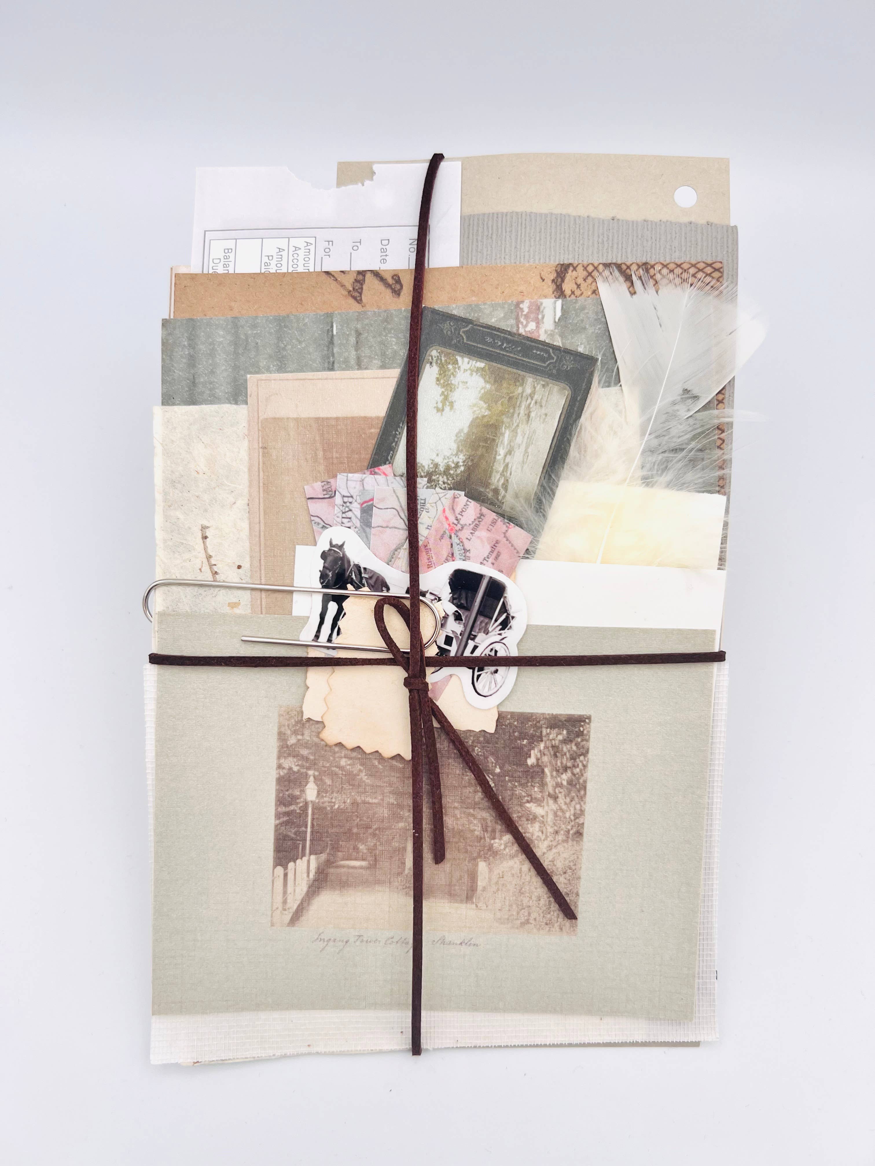 HELLO ARTIST DIY - Wholesale DIY Craft Kit - Vintage Scrapbooking Kit No.43