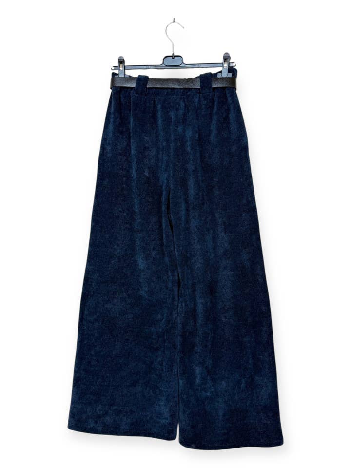 Lucky Nana - Wholesale Pants - Women's - AH 6601 - Velvet Pants with Belt13