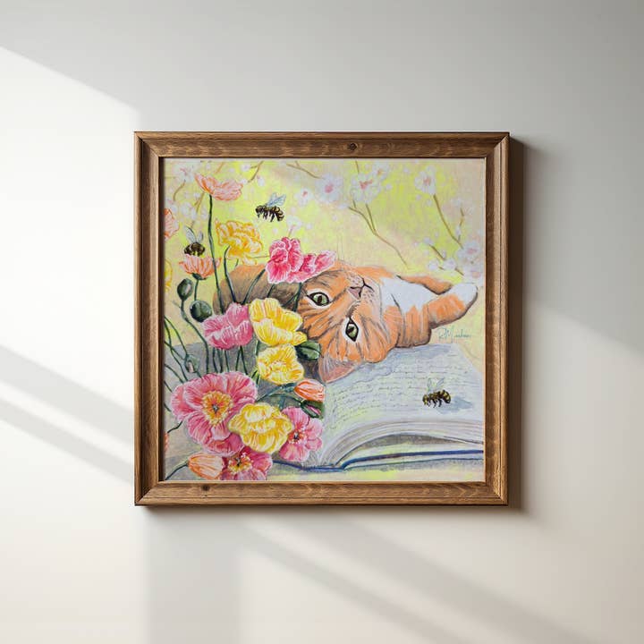 R.Machan Fine Art - Wholesale Art Print - "Pooh Bear" 16"x16" Giclée Poster Print3