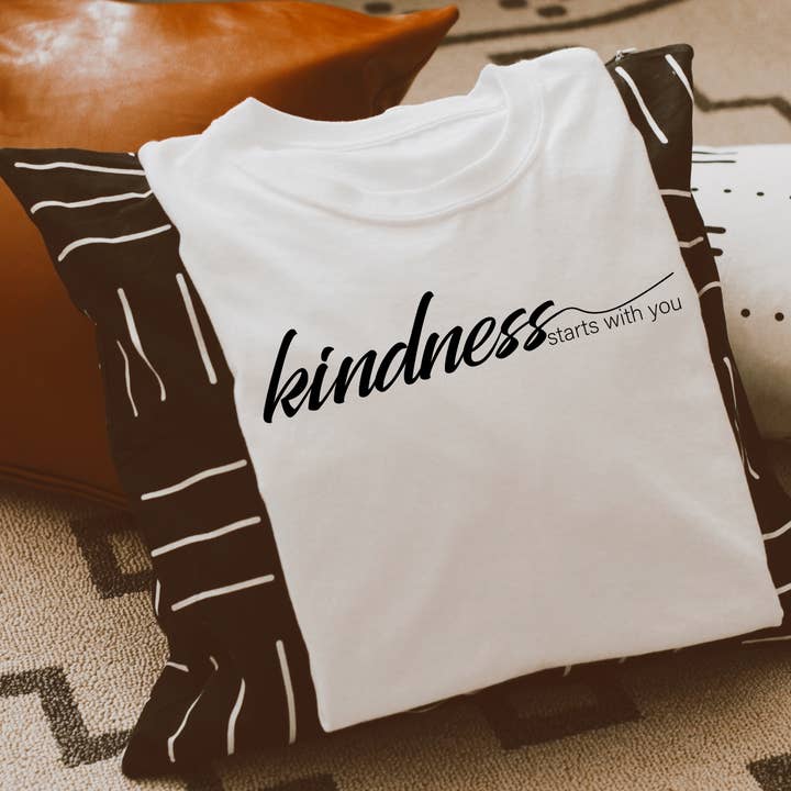 Kindness Starts With You Sights Ink Graphic Tee for wholesale by Sights Ink