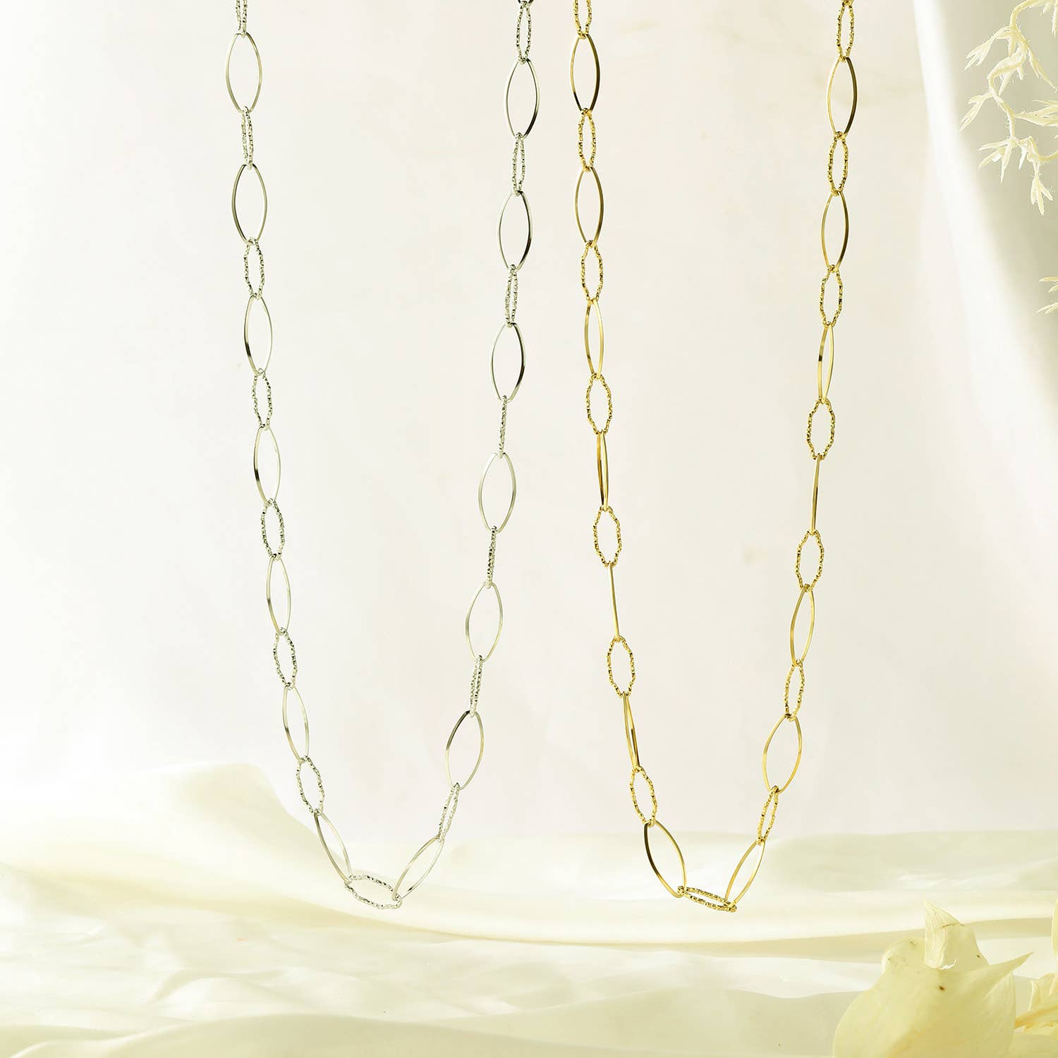 Kapyco - Wholesale Halsketting met Lariat/Y-hals - Halsketting in roestvrij staal - BJ2102032