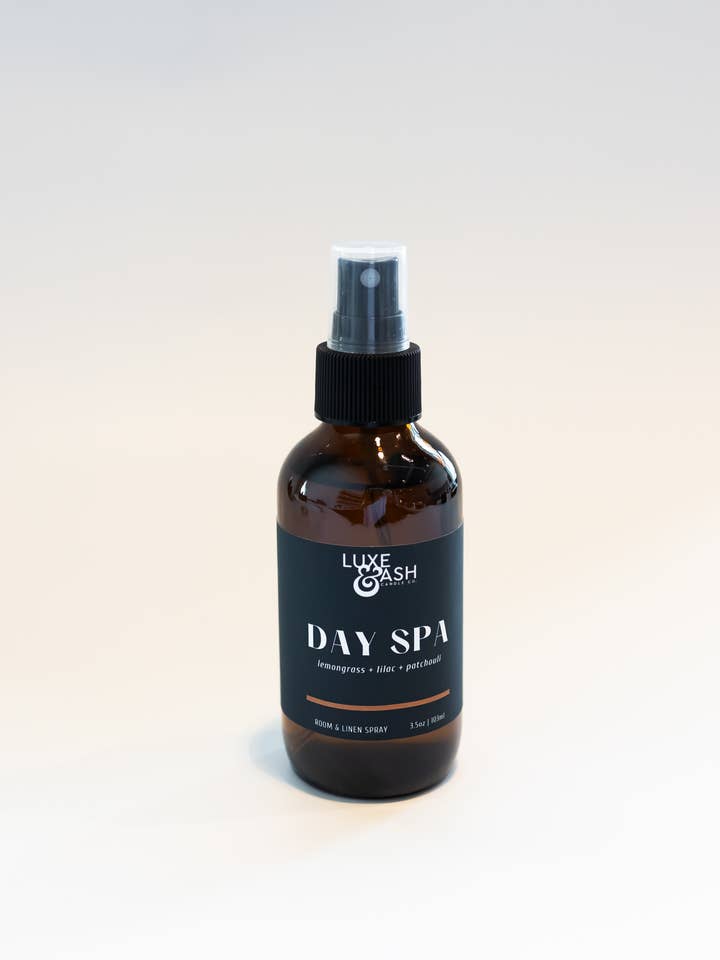 DAY SPA - Room & Linen Spray for wholesale by Luxe & Ash Candle Co.