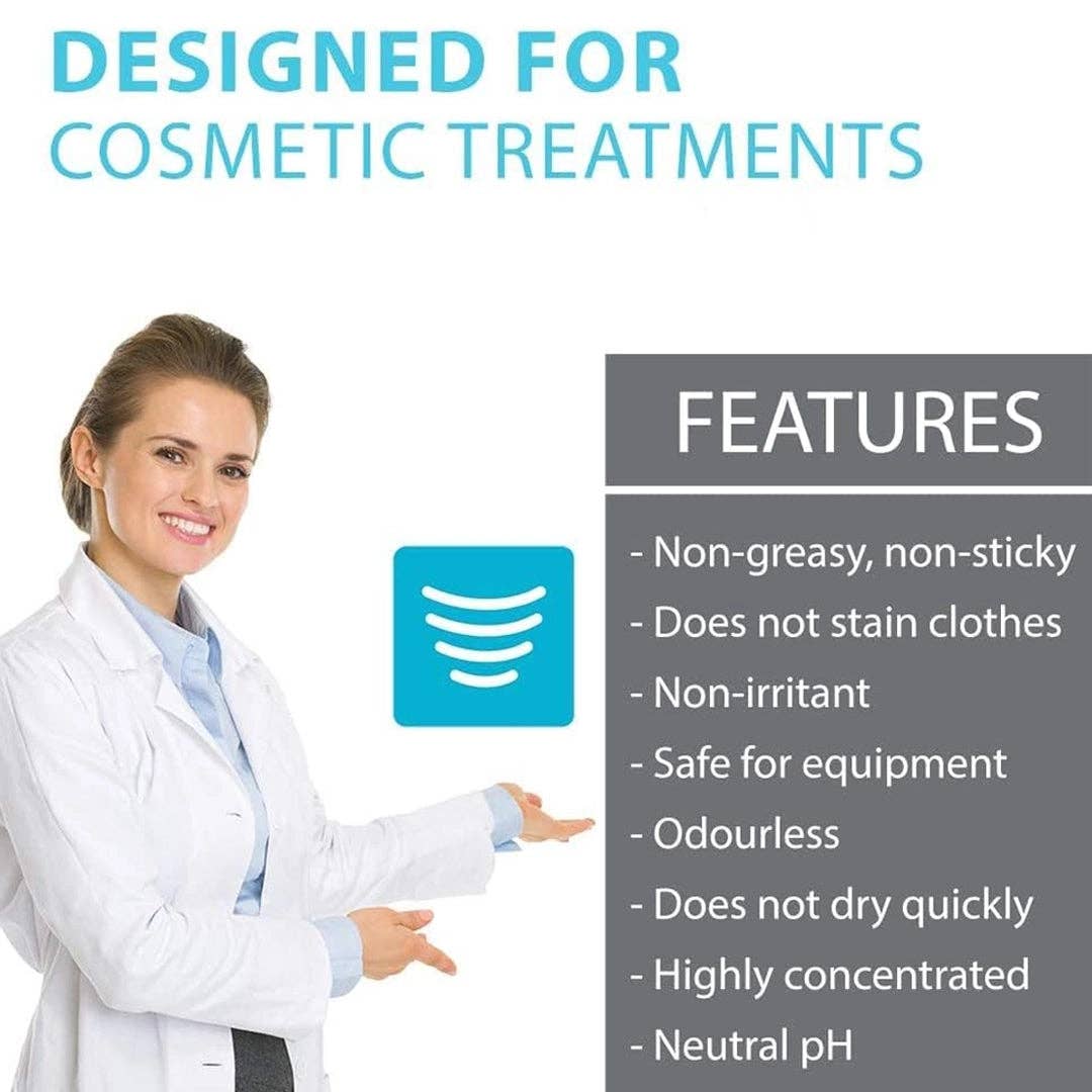 SlimSpa The Body Care Specialists - Wholesale Body Cream/Lotion - Professional Ultrasound Conductive Gel with Dispenser - 5 Liter Bulk Supply4