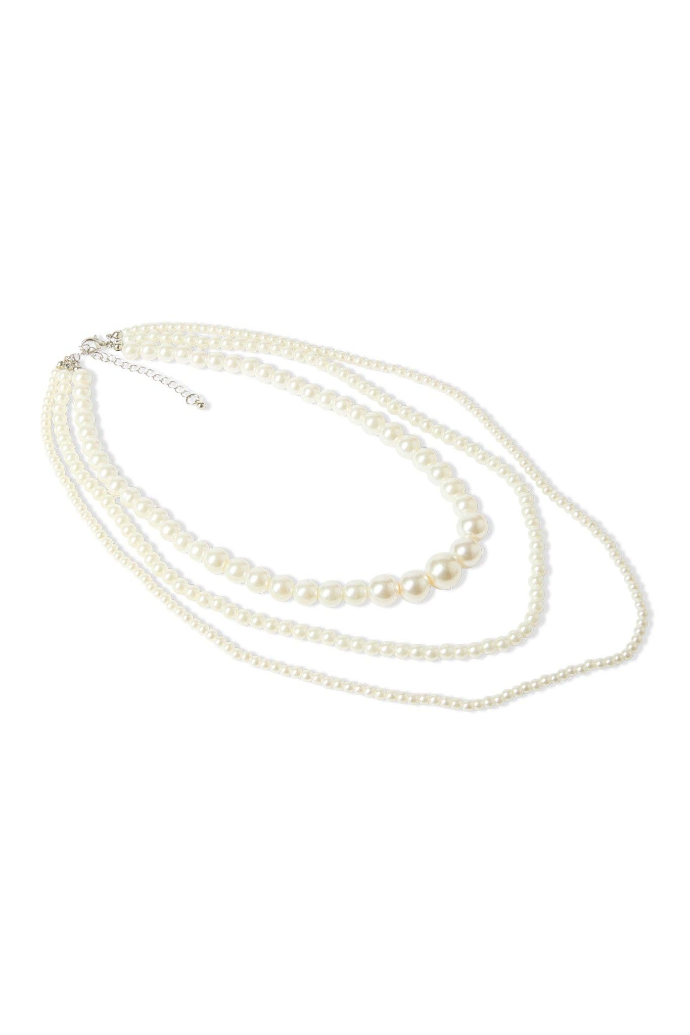 CHALK - Venta al por mayor Collares de cuentas/perlas - Collar Margate | Perla0