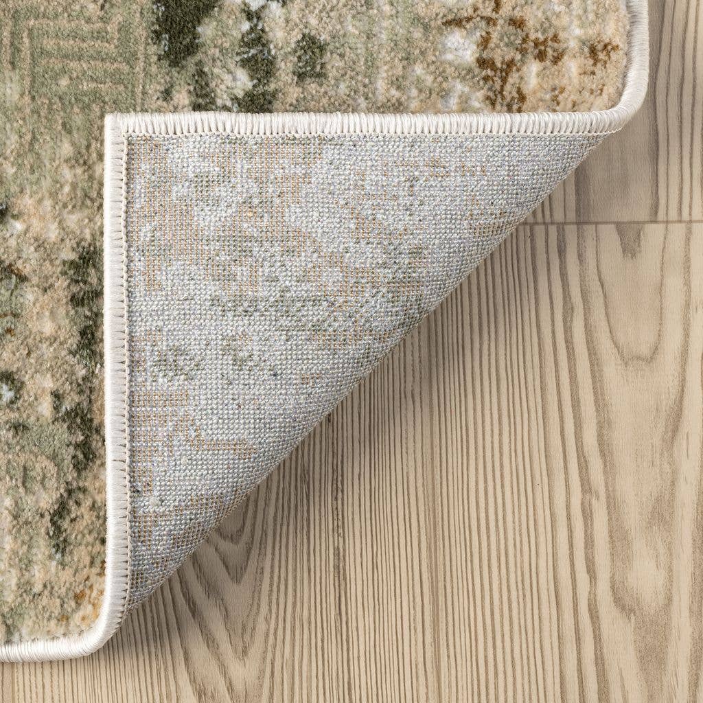 Abani Rugs – Großhandel Teppichvorleger – Abani Teppiche Ivy Beige Grün Rand Teppich3