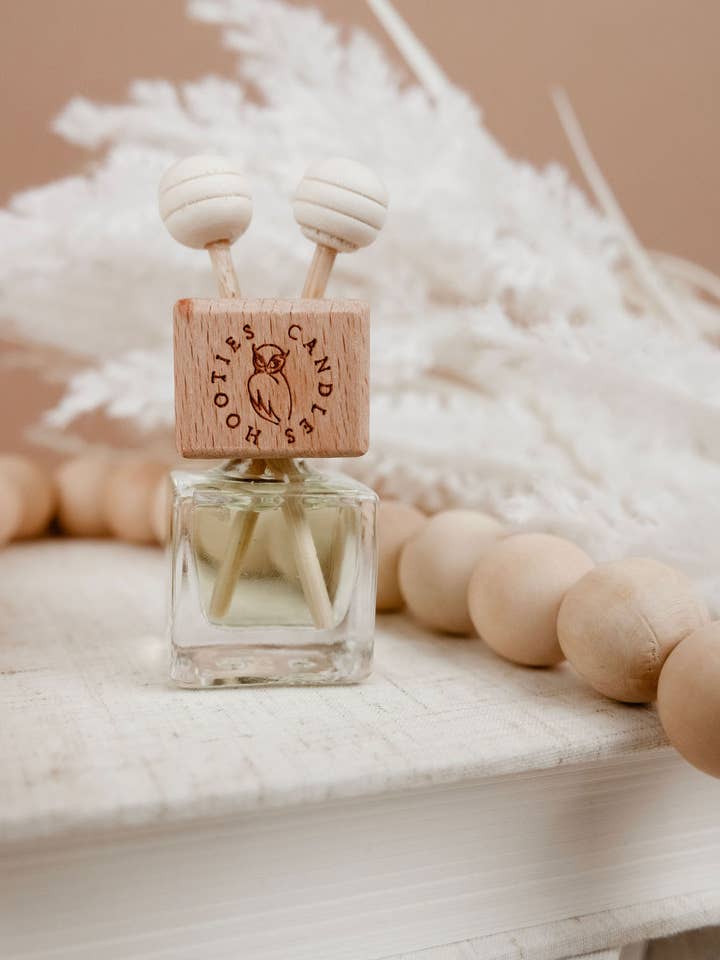 Bamboo Car Diffuser - Clip on for wholesale by Hooties Candles and Things