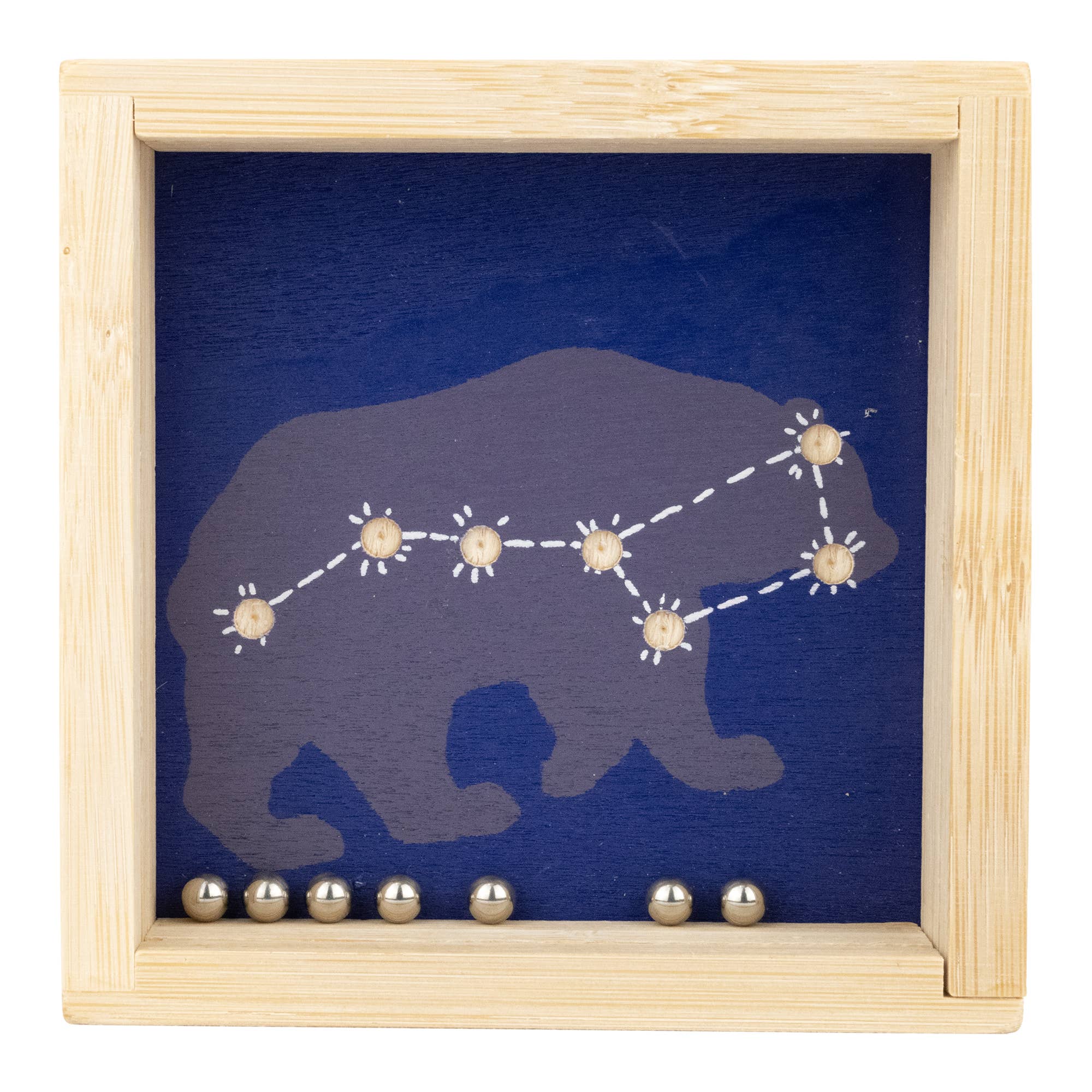 Project Genius - Wholesale Puzzle - Adult - Ecologicals Starry Night Ball Bearing Bamboo Brainteaser1