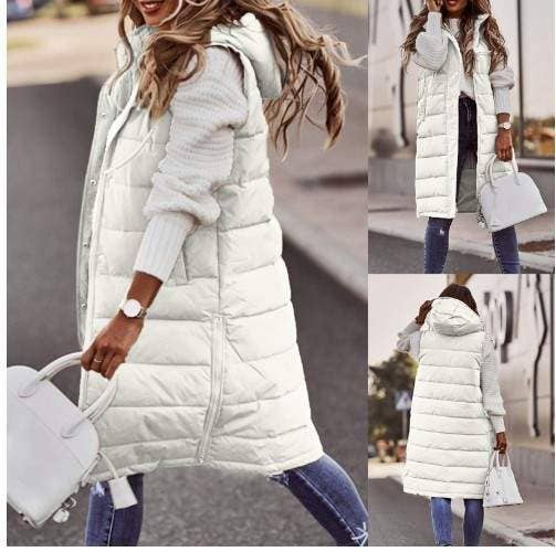 Queen Fashion – wholesale Jacket – Women's –  trendy women's vest hooded layering piece2