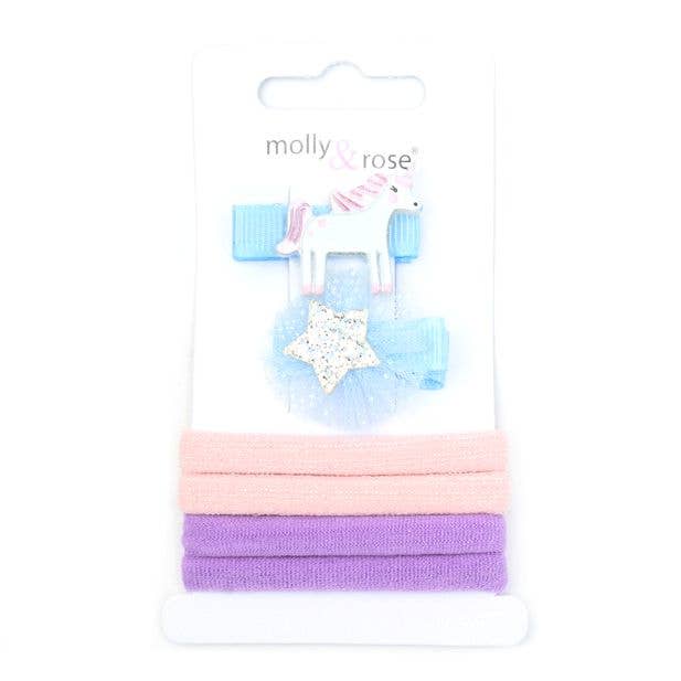 Inca UK – wholesale Hair clip – Child – Motif Clips & Jersey Elastics Set3