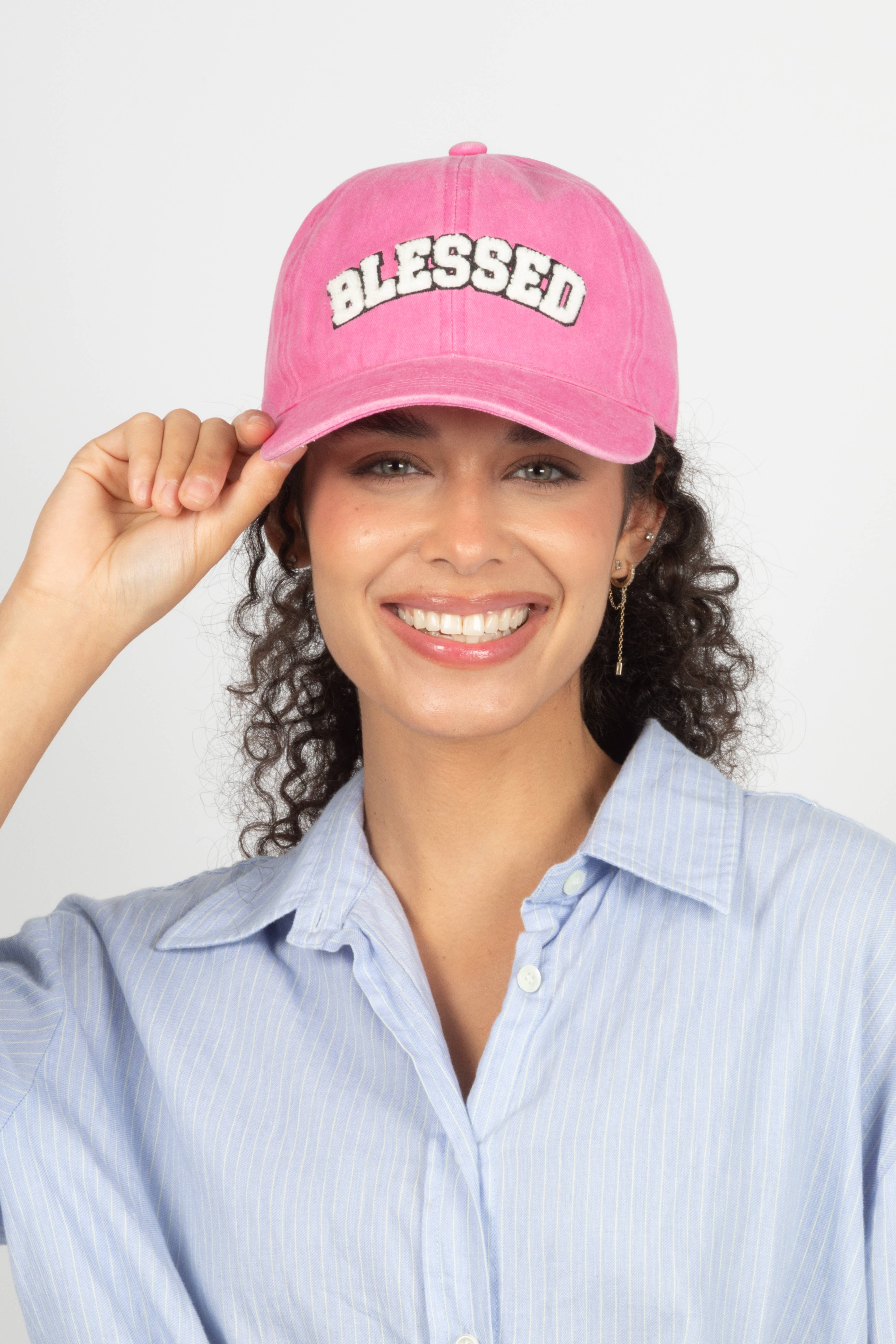 David And Young - Wholesale Baseball Cap - Women's - Sherpa BLESSED baseball Cap8