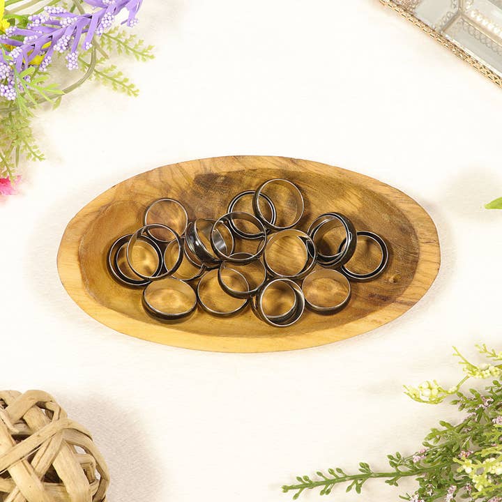 Natures Artifacts Inc - Vendita all'ingrosso Anello midi/a fascia - Mood Rings - Cambia colore in base all'umore1