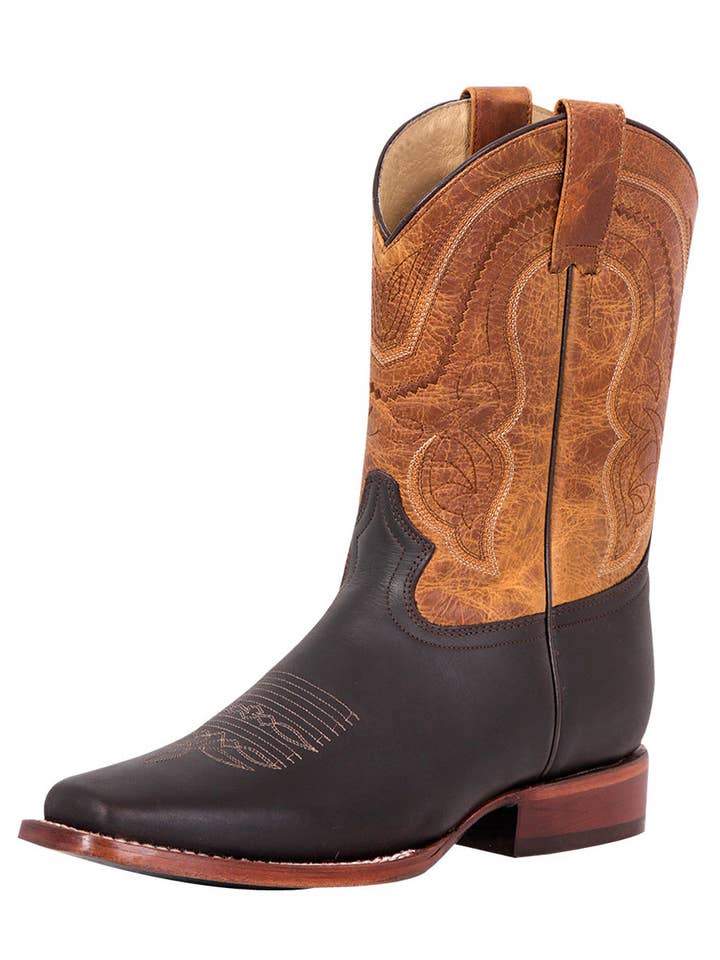 El General Rodeolaars - Crazy - Donkerbruin 42996 voor wholesale door El General Western Wear