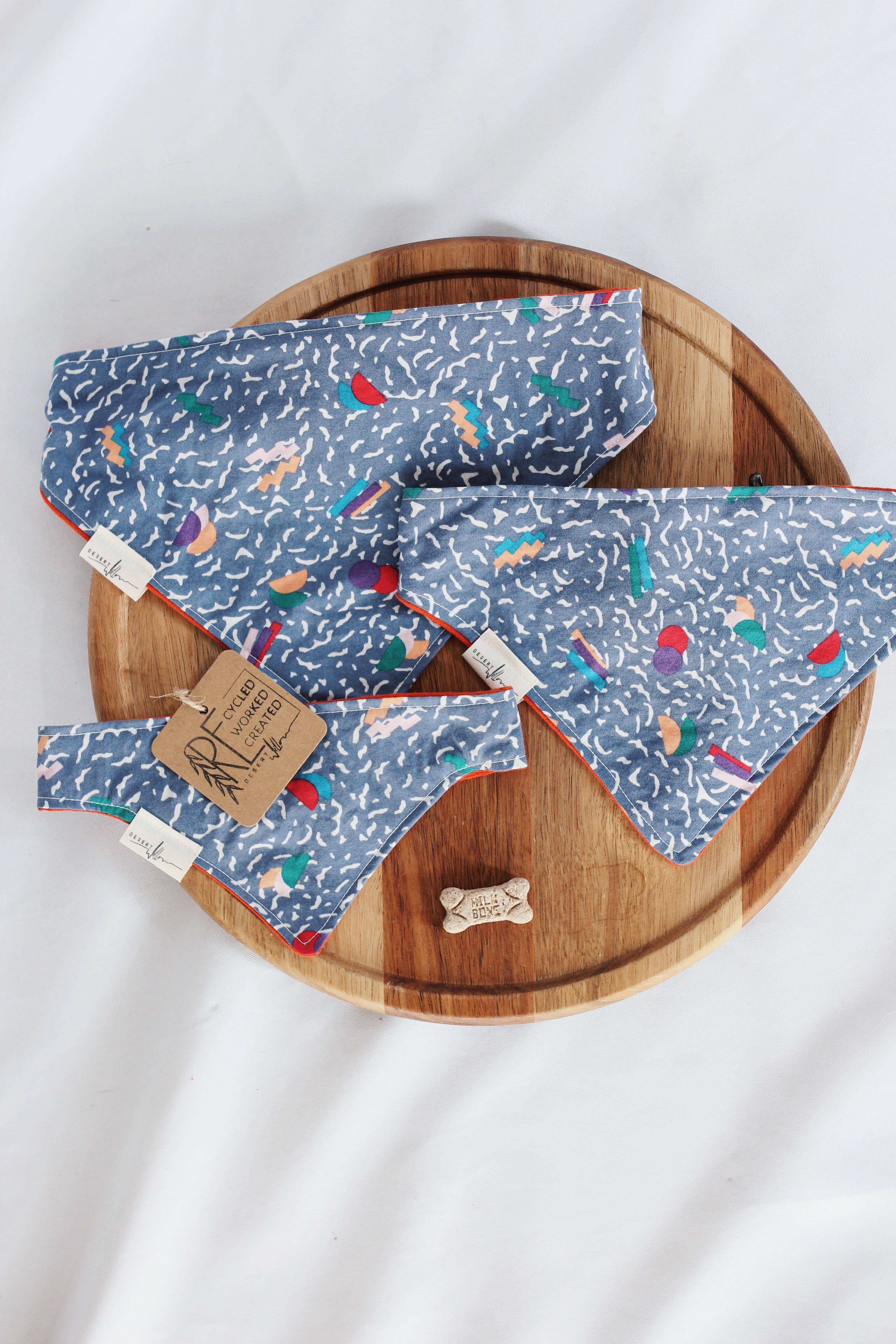 Desert Willow - Wholesale Pet Bandana - Dog - Upcycled Pet Bandanas6