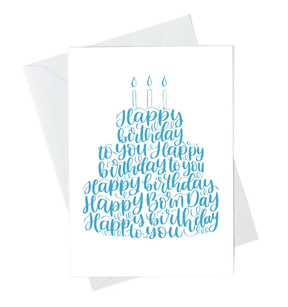 Junebug Ink - Wholesale Birthday Card - Happy Born Day7