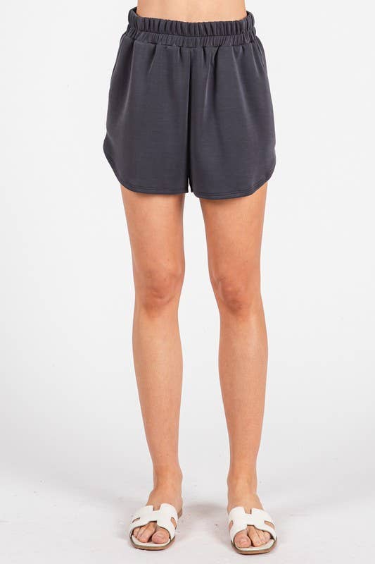 Final Touch - Wholesale Shorts - Women's - Modal Jersey Dolphin Shorts - NP70378A13