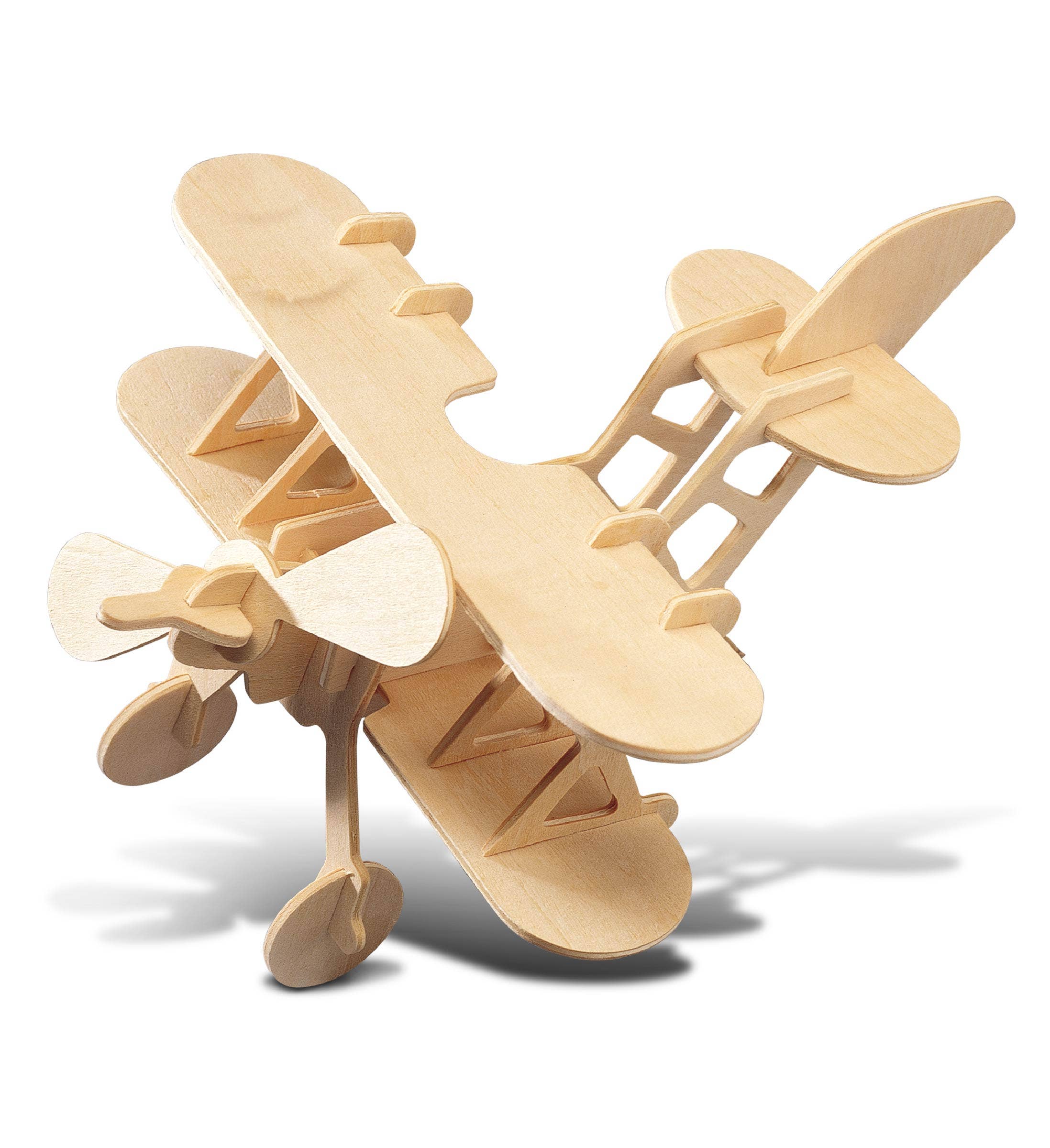 Cota Global - Wholesale Puzzle - Kids - 3D Puzzles - Bi- Plane0