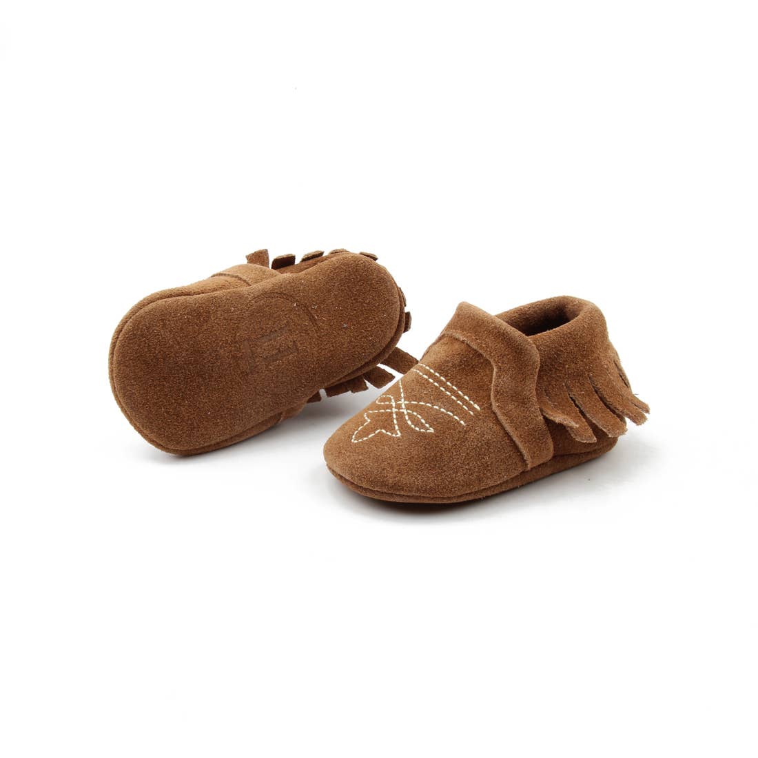 Ranch Raised ® - Wholesale Booties - Baby - Boot Mocc - Brown Suede3