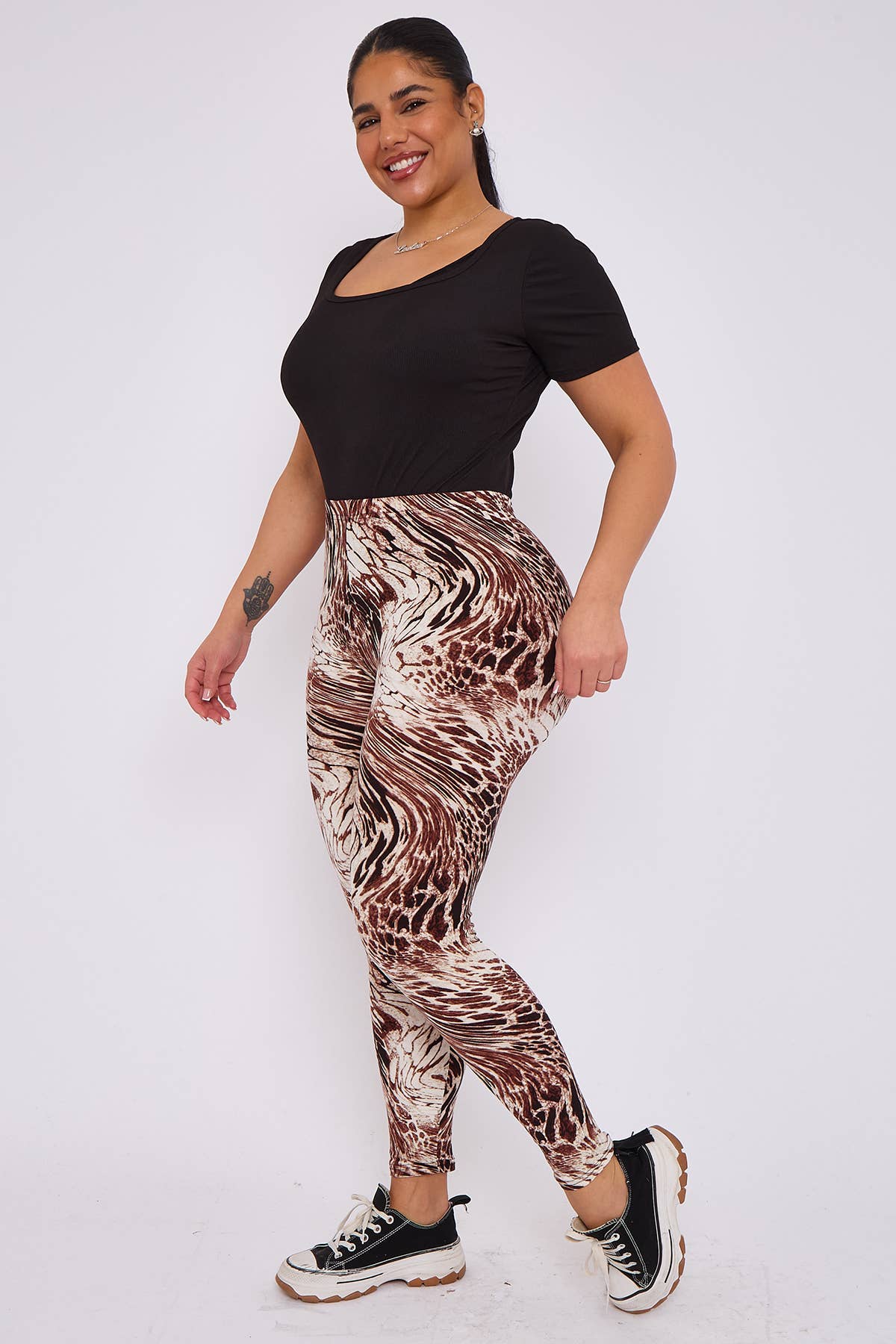 Superbia – wholesale Fashion leggings – Women's – Superbia Super Soft Leggings High Waist (Large Size 14-22)69