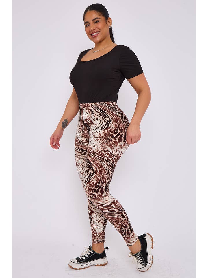 Superbia – wholesale Fashion leggings – Women's – Superbia Super Soft Leggings High Waist (Large Size 14-22)69