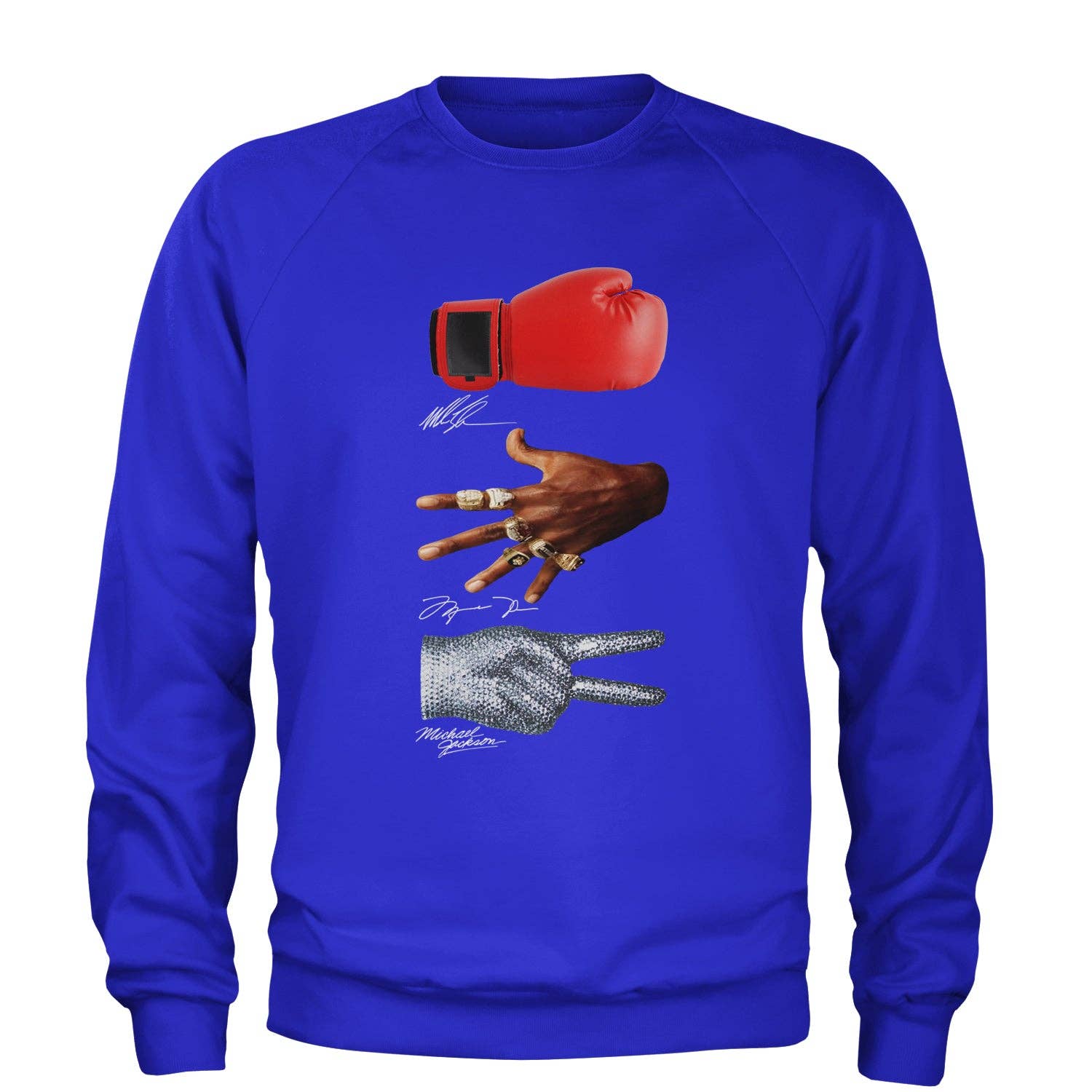 Expression Tees - Wholesale Graphic Sweatshirt - Unisex - Tyson Jordan Jackson Iconic Hands Adult Crewneck Sweatshirt8