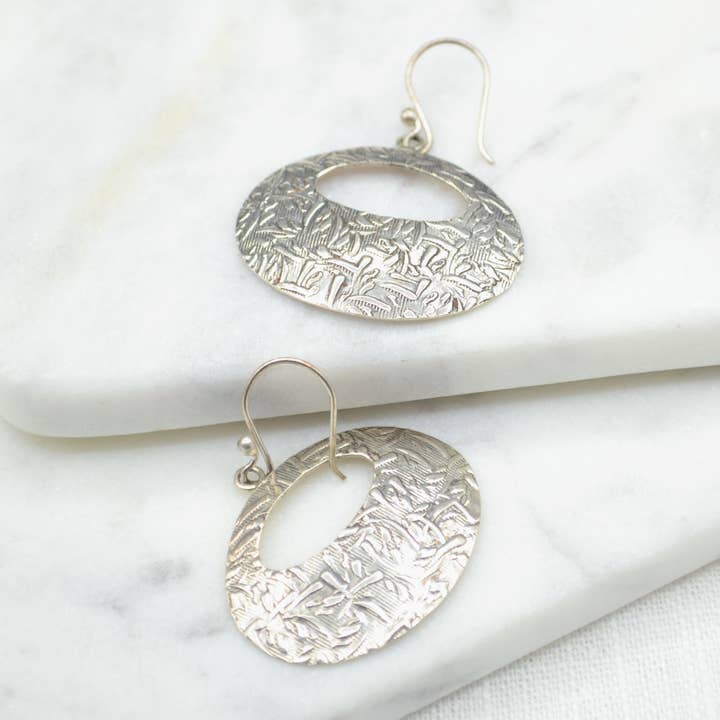 Thimi Silver Earrings for wholesale by Didi Bahini Fair Trade