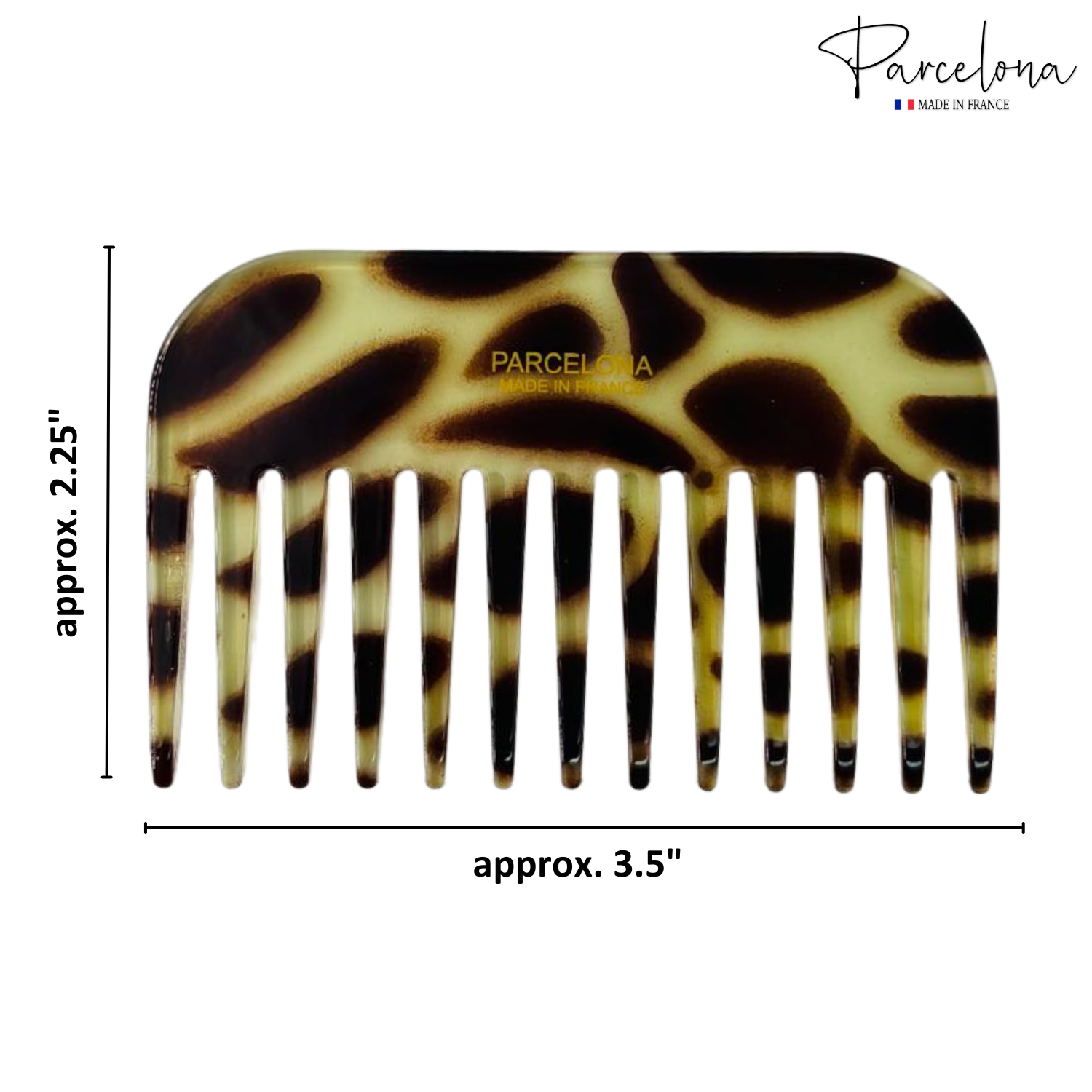 Parcelona - Wholesale Hair Brush/Comb - Parcelona Wide Tooth Comb Tropical Toucan Floral Print Comb for Thick Curly Hair26