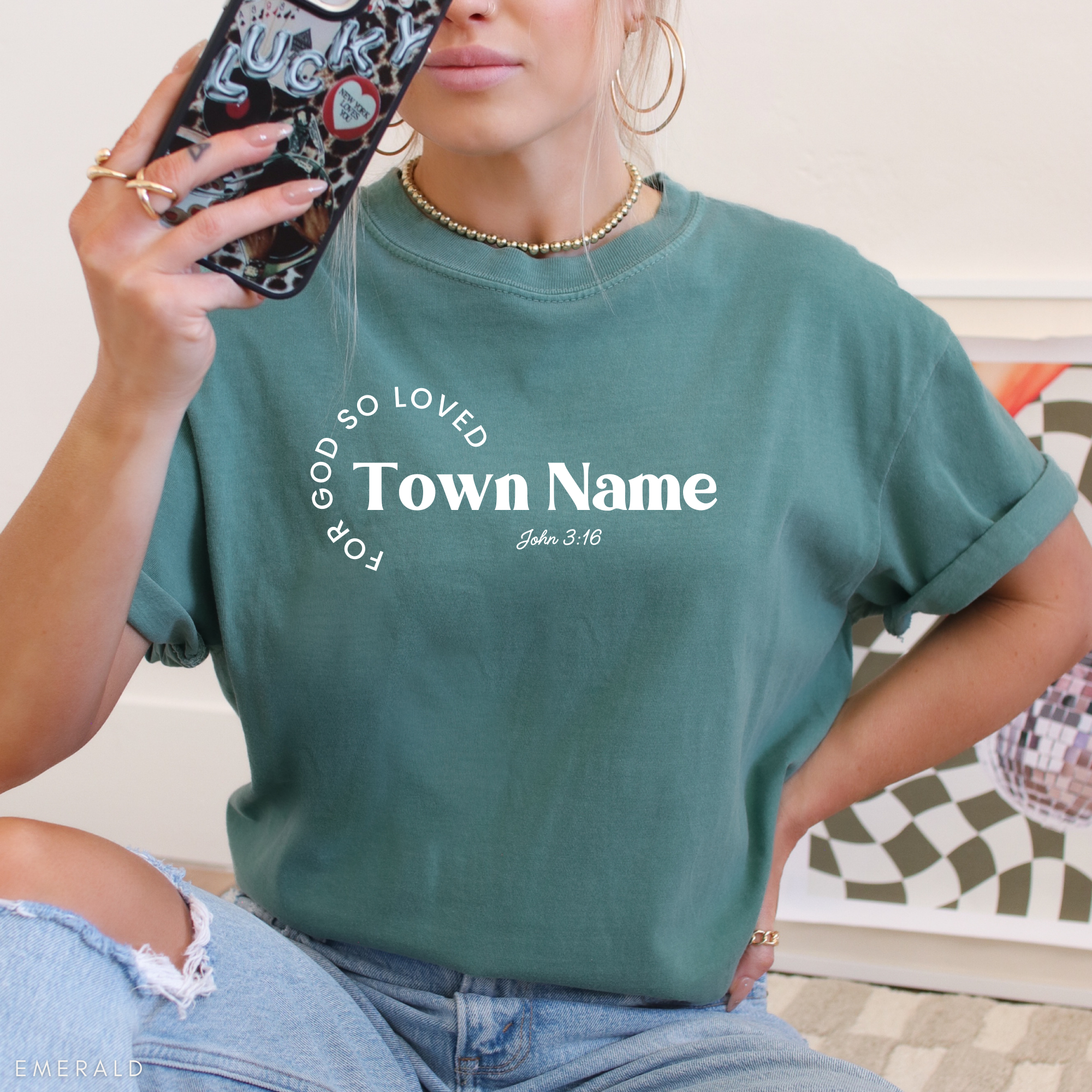 Faith & Life Christian Brands - Wholesale Screen Printed T-Shirt - Unisex - For God so Loved Custom Apparel Graphic T-Shirt9