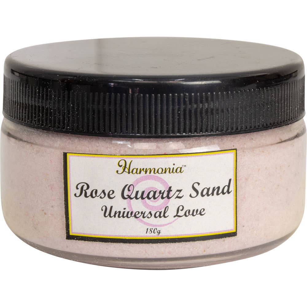 Kheops International - Wholesale Meditation Supplies - Gemstone Sand Jar 180 Gr - Rose Quartz (Each)0
