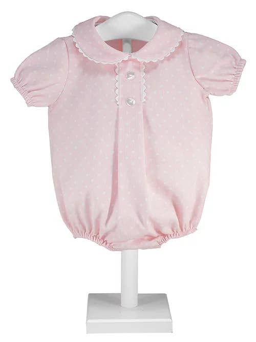 lyserød Romper 'Menorca' – Pink babydragt for engroshandel på Faire