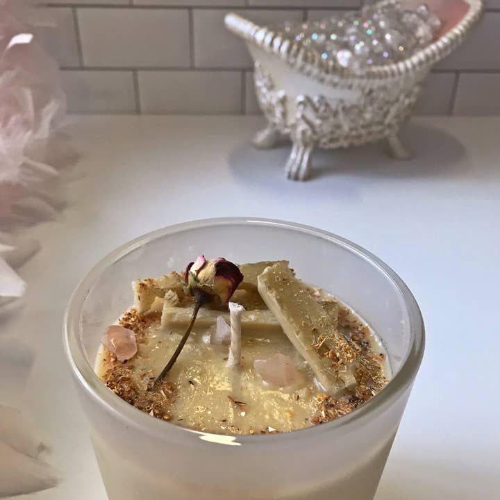 Vela de Soja de Palo Santo y Salvia para venta al por mayor de Honeycat Cosmetics