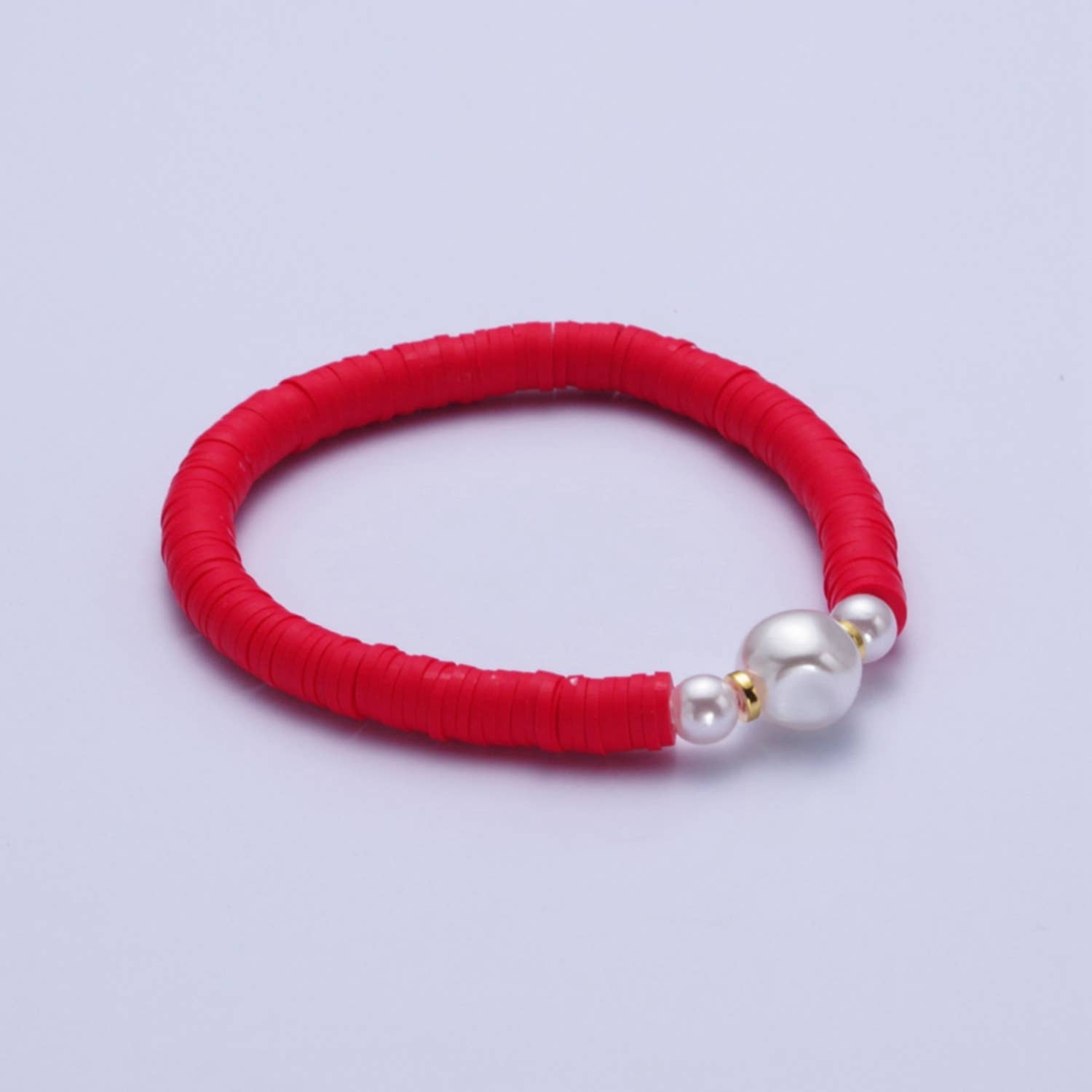 Aim Eternal - Wholesale Beaded Bracelet - Colorful Surfer Bracelet Heishi Pearl Handmade Beads brct1284