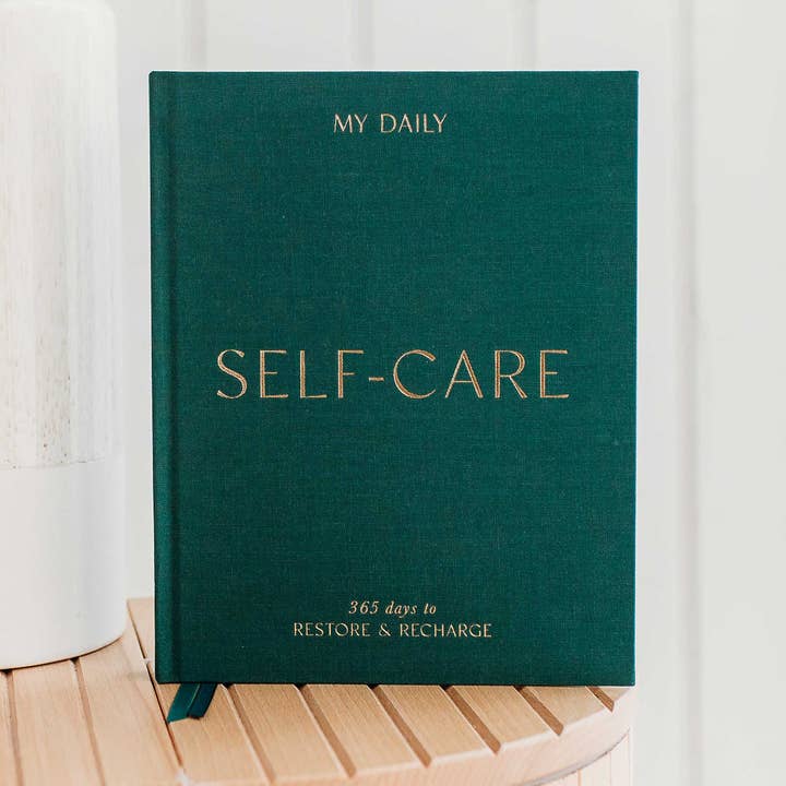 NEW- My Daily Self-Care Journal - Wellness Journal (Jupiter) for wholesale by Blush And Gold