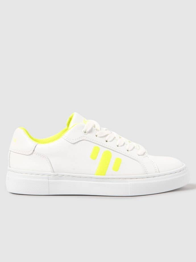 Tênis Vegtus Takla Woman Lime em couro vegetal de cacto por atacado de Vegtus