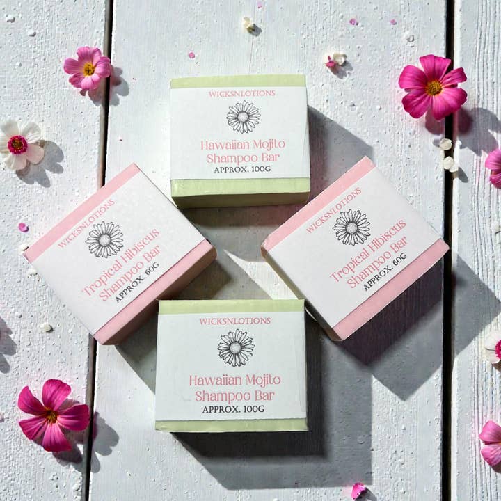 Shampoo Bars x10 (Soap Free) for wholesale by Wicks 'n Lotions