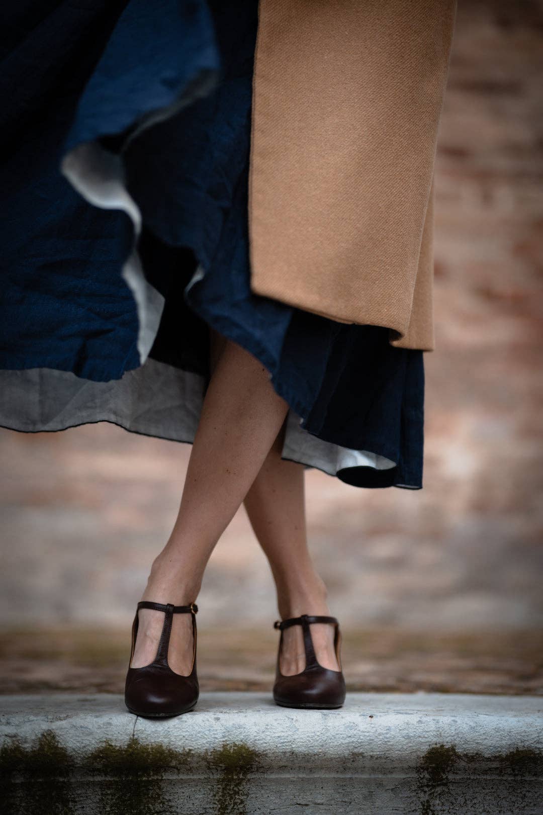 MIUMMASH DAMIAN TOMZIK - Wholesale Low Heels - Women's - Handmade Leather heels (5.5 cm) - Astrid - Black 35-42 1