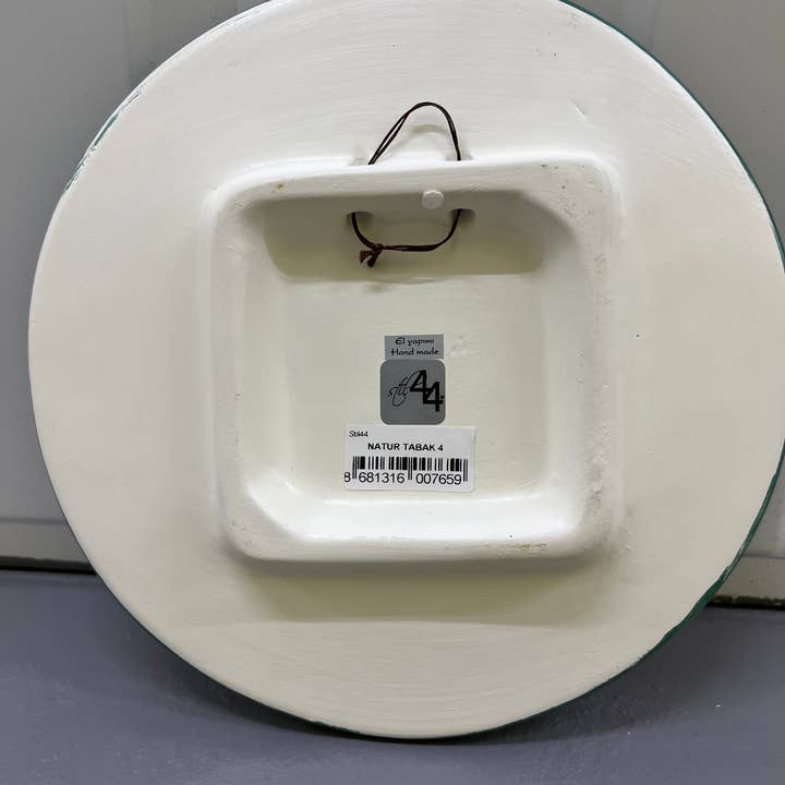 MOODONLINE – Arte de parede dimensional/3D por atacado – Decorativo, Cerâmica Artesanal, Placas de Parede Verdes, Penduramento de Parede6