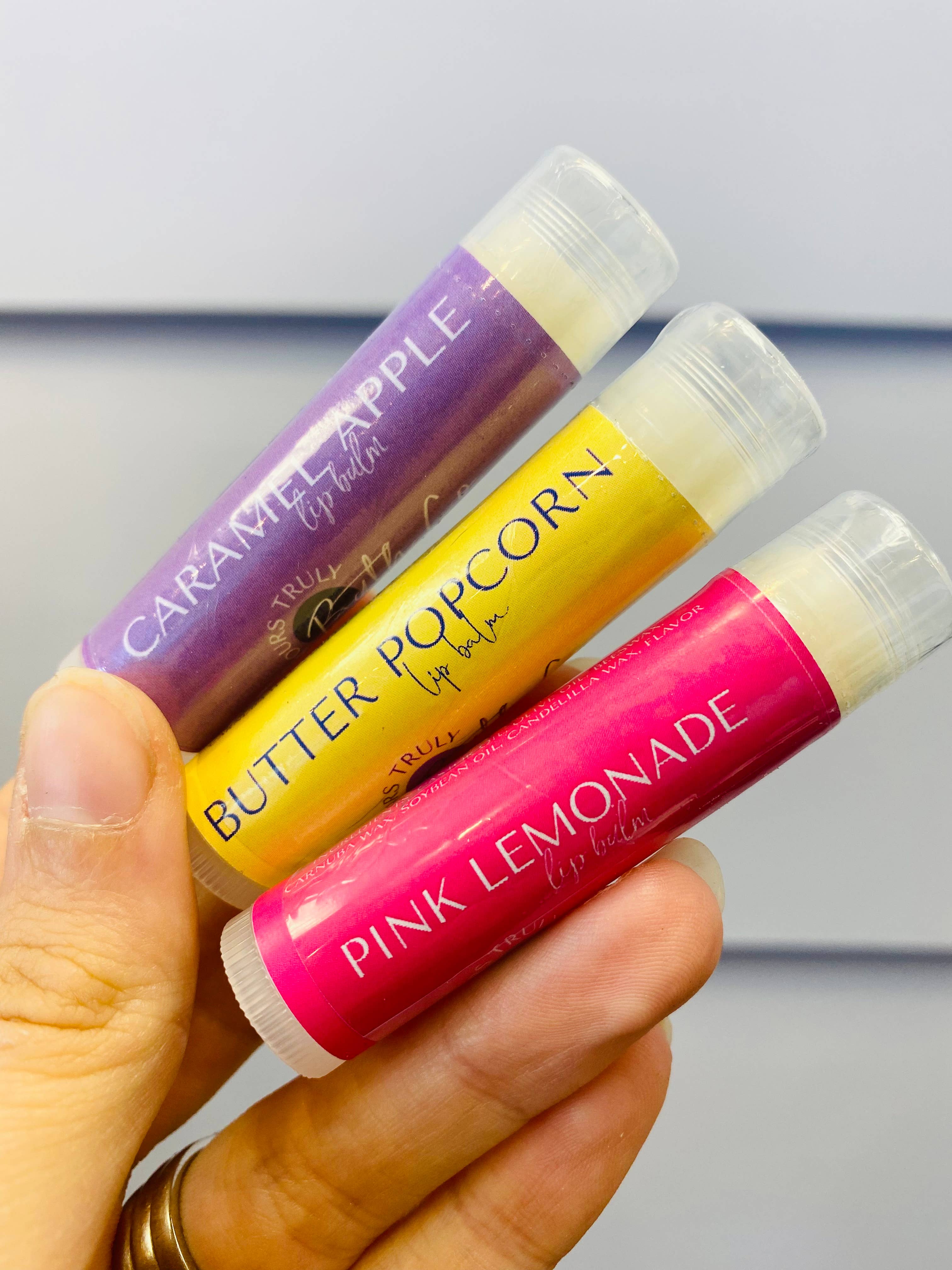 Yours Truly Bath Co - Wholesale Lip Balm - Pink Lemonade Lip Balm1