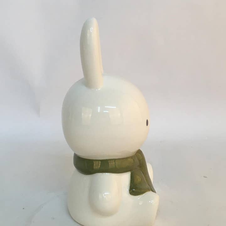 Blue Sky Clayworks - Wholesale Christmas Decoration - Miffy's Snuggle Christmas Figurine Olive1