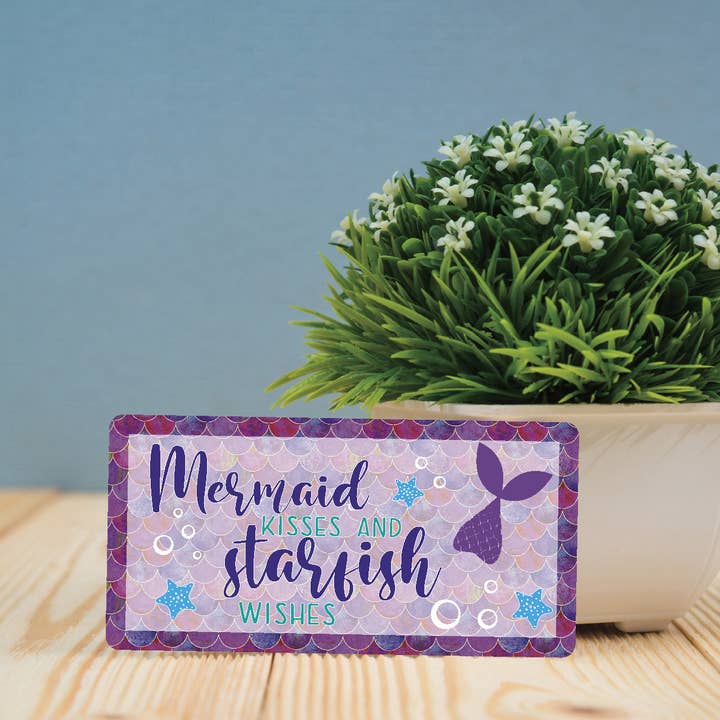 Letrero decorativo de besos de sirena para venta al por mayor de Potter's Printing