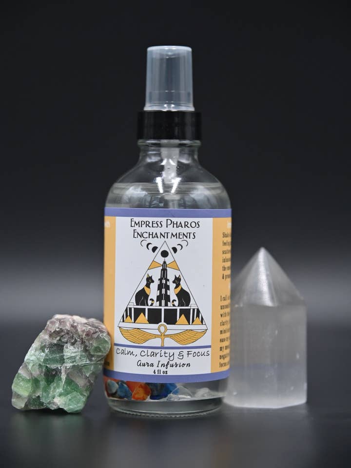 Infusion d'aura de clarté calme et de concentration pour la vente par Dancing Medicine Woman LLC