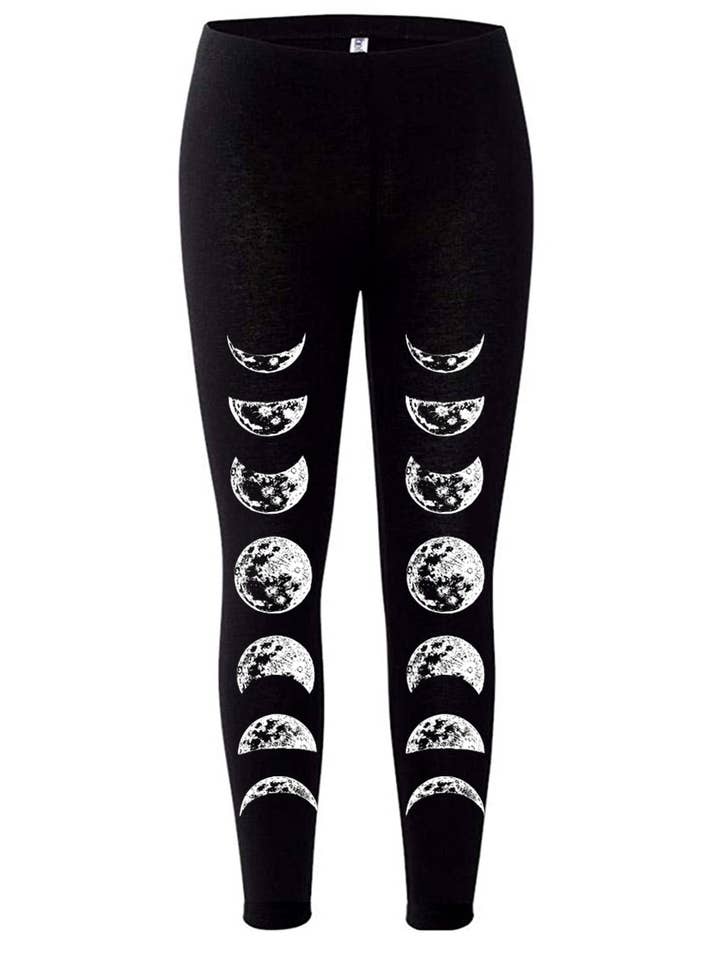 vampirefreaks - Wholesale Athletic/Lounge Leggings - Women's - Moon Phase Leggings