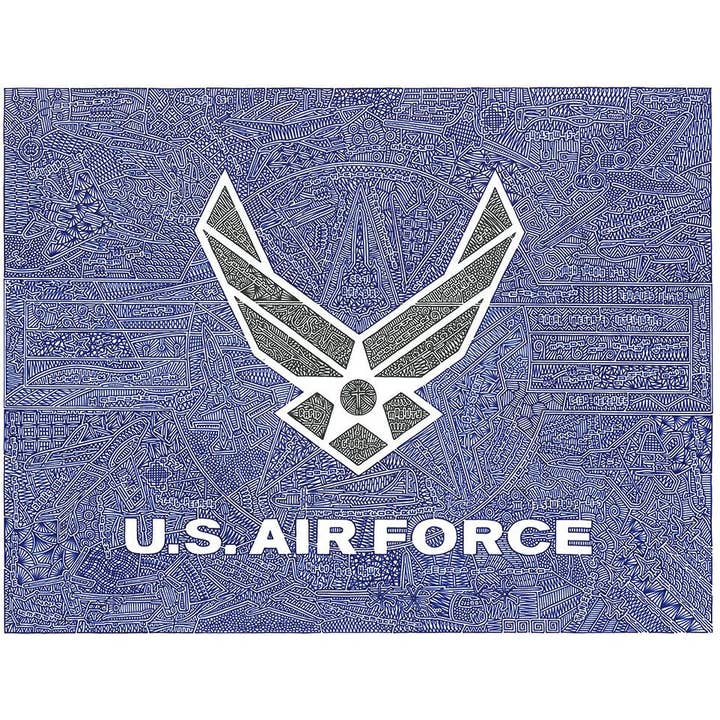 Art Print - U.S. Air Force for wholesale by Viz Art Ink