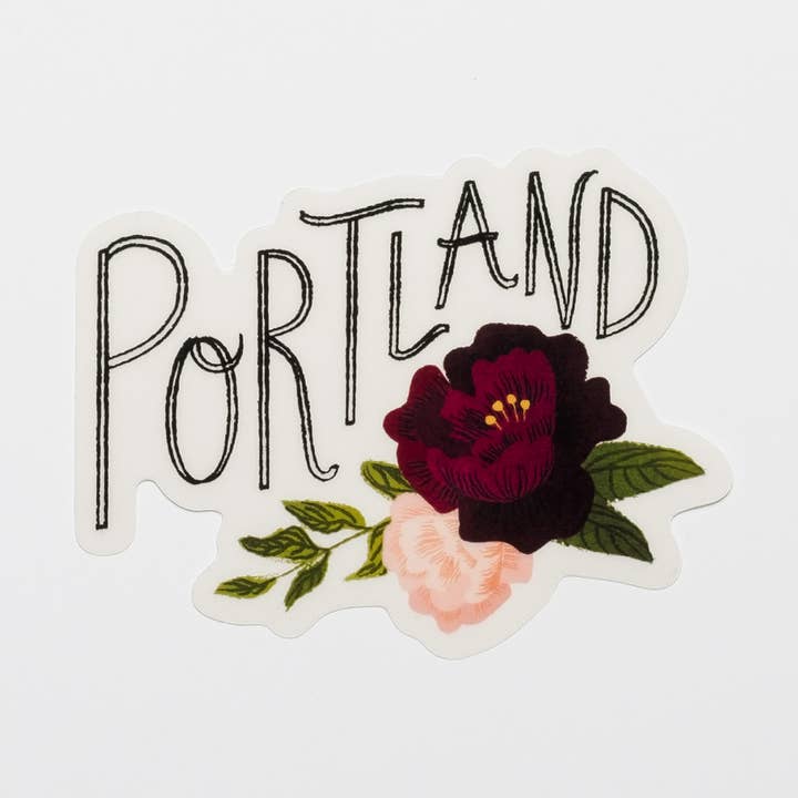Wild Optimist - Wholesale Sticker - Portland Floral Sticker0