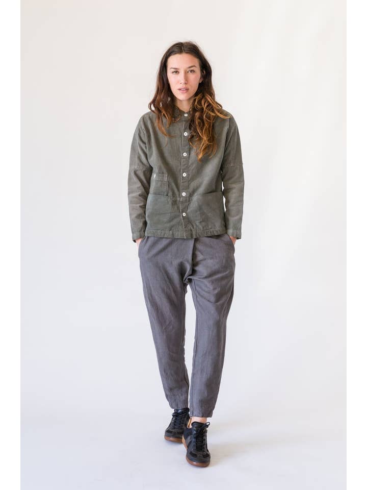 Seeker - Wholesale Coat - Women's - Raj Corduroy Coat - Hemp Cotton Blend6