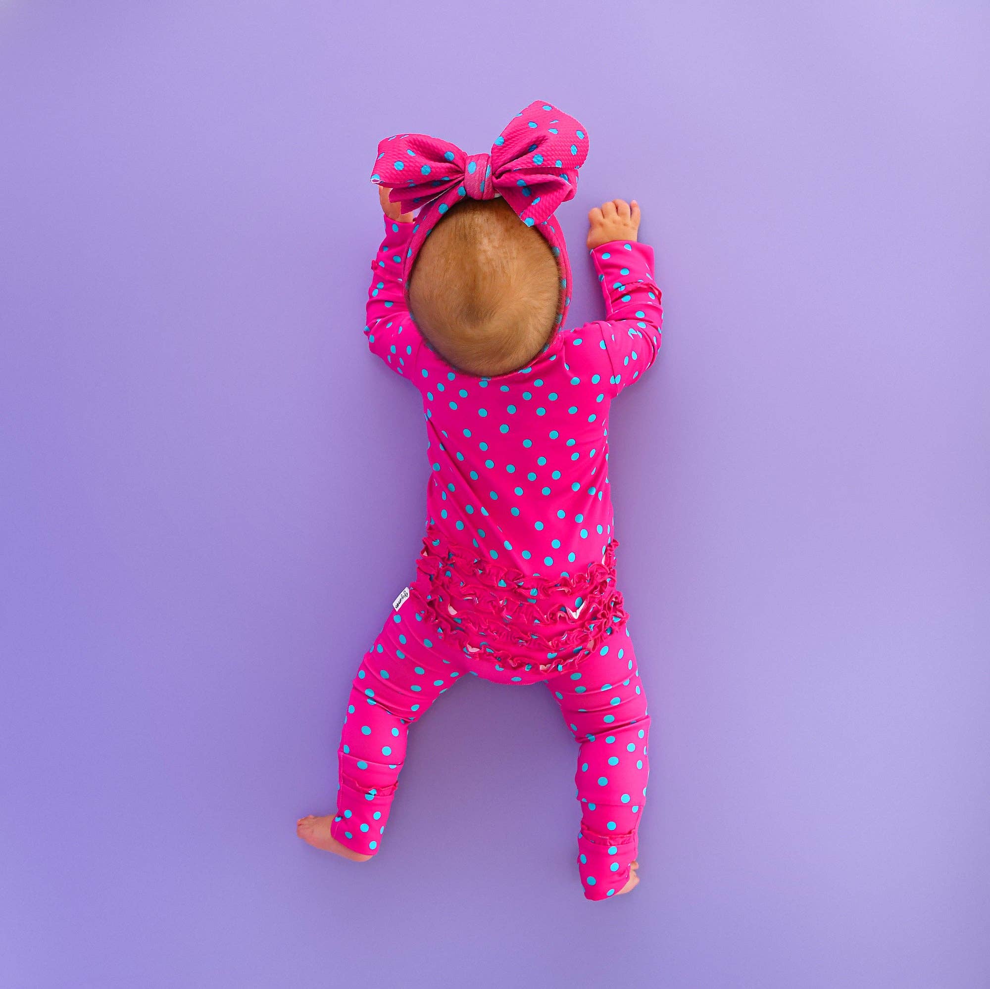 Gigi and Max - Wholesale Fashion Headband - Baby - Evelyn Dot Headwrap Valentines Day Toddler Hair Accessory5