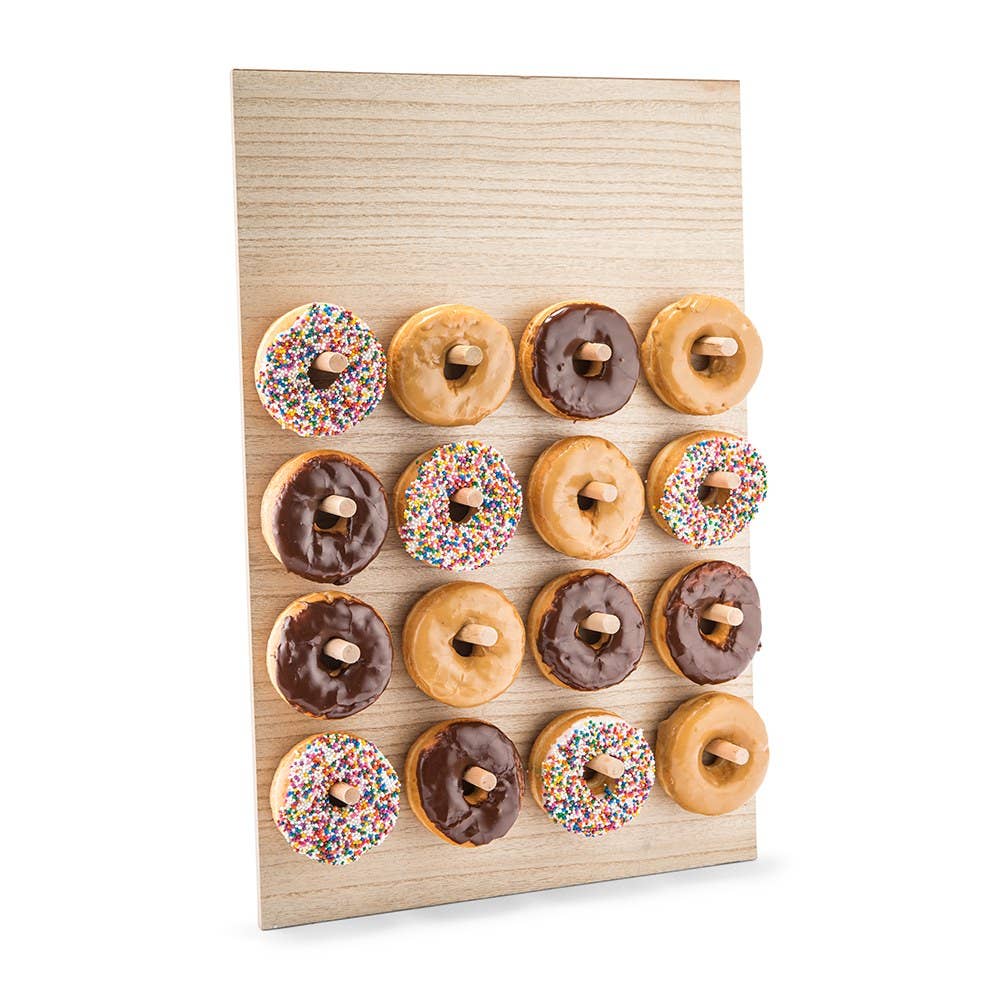 Weddingstar Inc. - Wholesale Wall Mounted Shelf - Wooden Donut Wall Display - Blank1