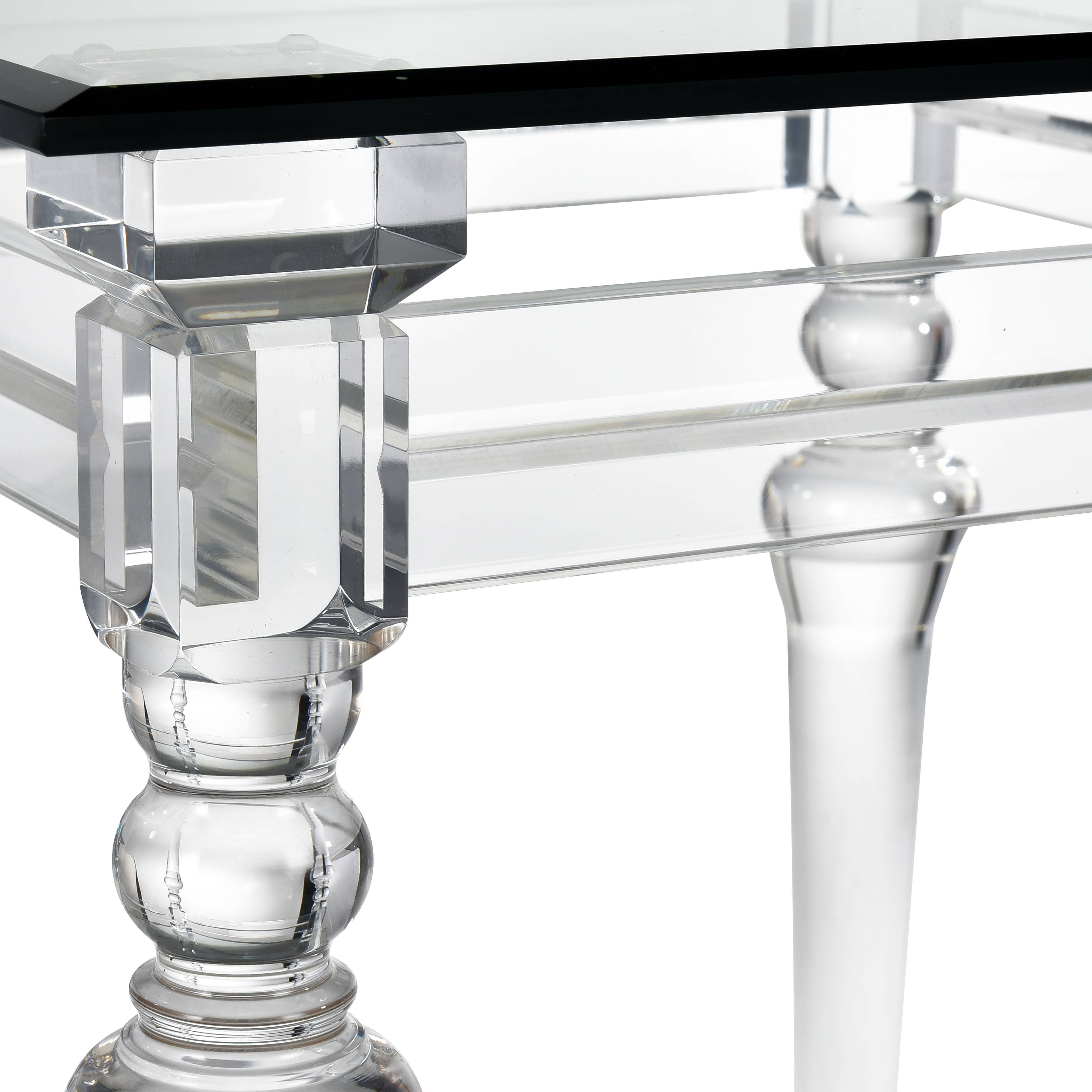 Clear Jacobs Accent Table - Square for wholesale on Faire2