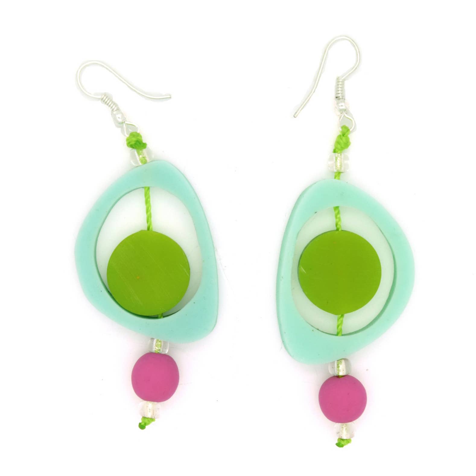 Nusantara Inc. - Wholesale Dangle Earrings - Diwali Resin Earrings-0280320