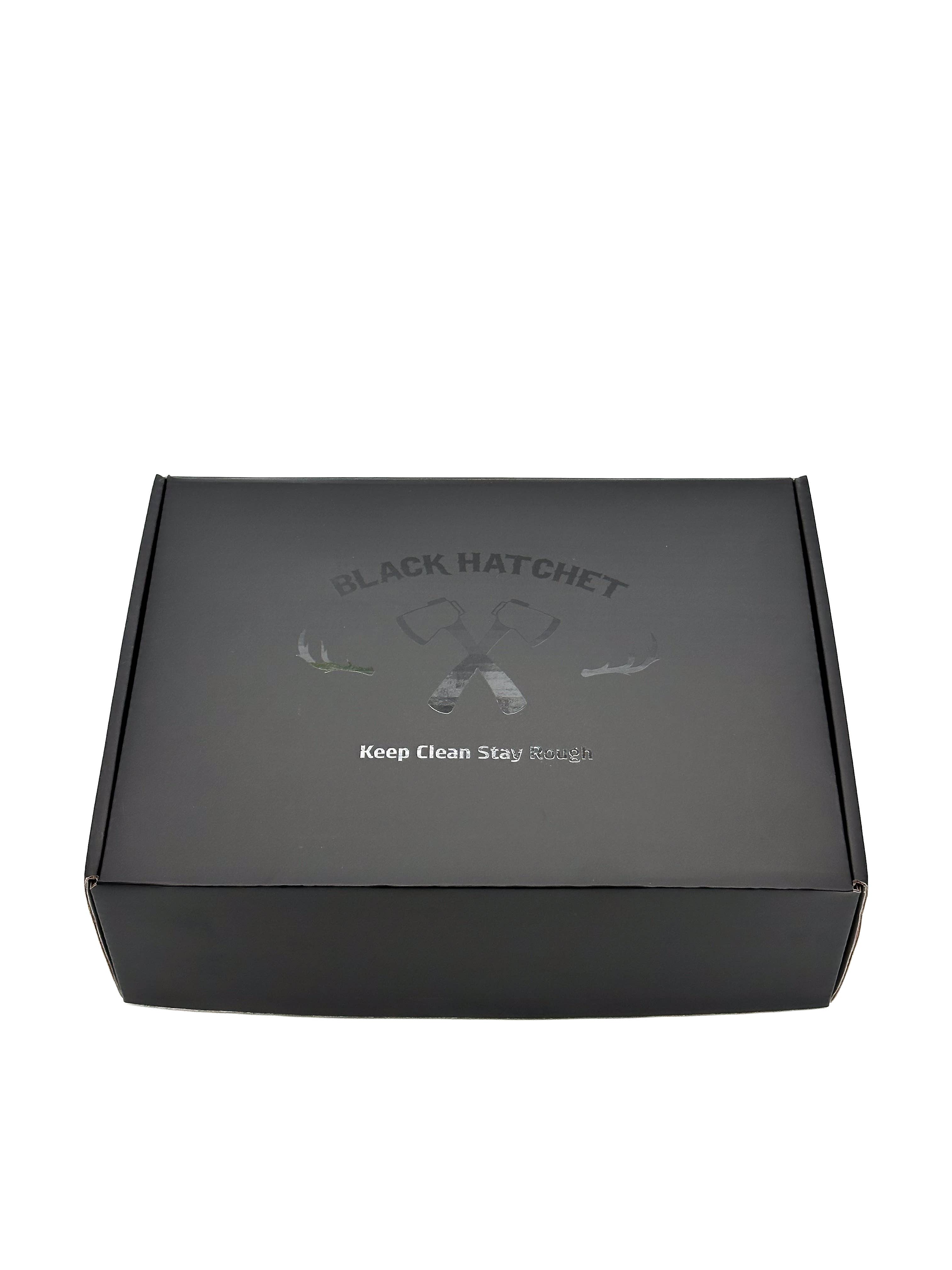 Latika Beauty - Vendita all'ingrosso Set bagno e corpo - Uomo - Set Regalo Black Hatchet per Uomo – Cura e Recupero ⚫4